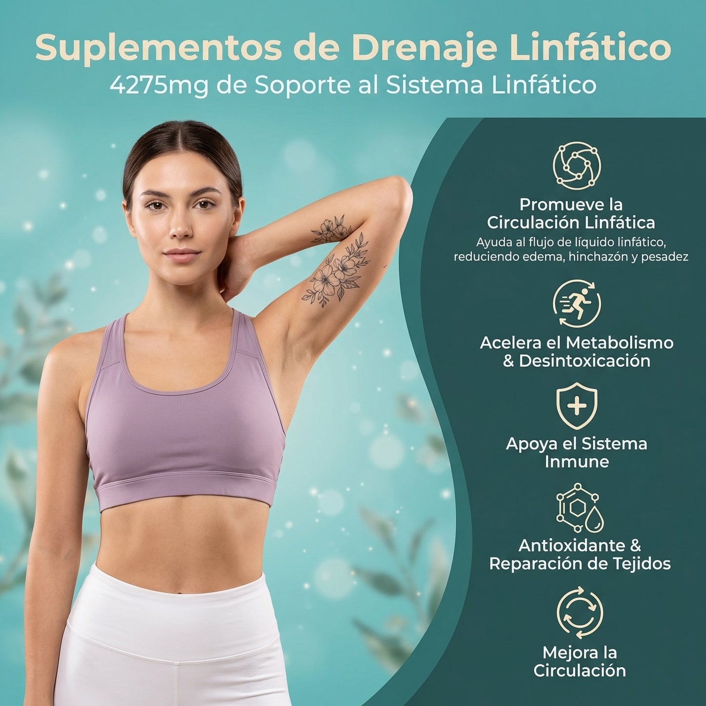 Complejo de Drenaje Linfático 21 en 1 - 4275 MG